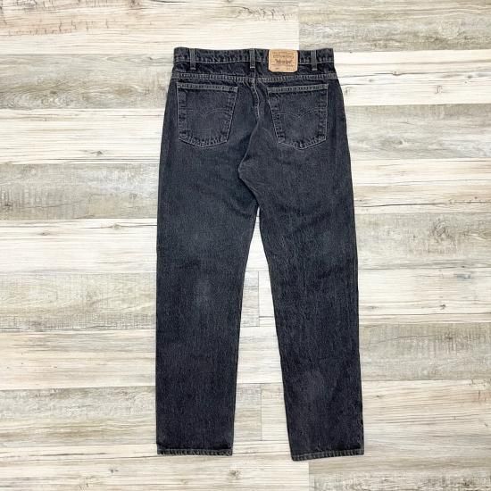 90's Levi's リーバイス 505 先染めブラックデニム ジーンズ W36 90's Levi's リーバイス 505 先染めブラックデニム ジーンズ W36