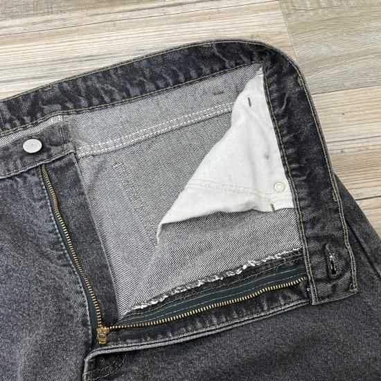 90's Levi's リーバイス 505 先染めブラックデニム ジーンズ W36 (USED