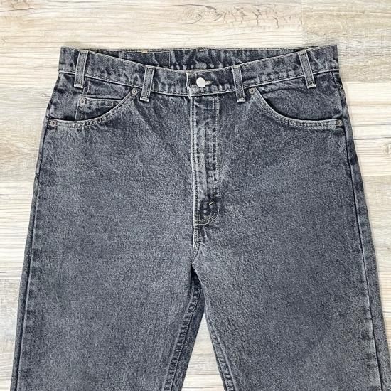 90's Levi's リーバイス 505 先染めブラックデニム ジーンズ W36 90's Levi's リーバイス 505 先染めブラックデニム ジーンズ W36