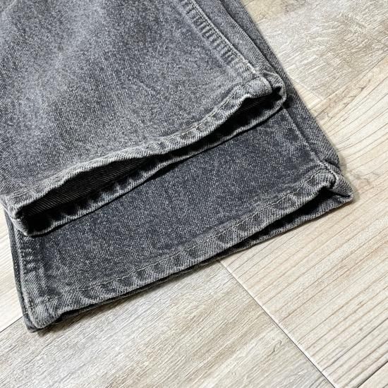 90's Levi's リーバイス 505 先染めブラックデニム ジーンズ W36 90's Levi's リーバイス 505 先染めブラックデニム ジーンズ W36