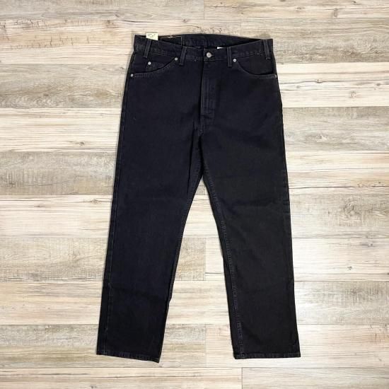 90's Levi's 505 PIECE-DYEING BLACK JEANS MADE IN USA W38L32