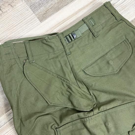 60's アメリカ軍 M-65 フィールドカーゴパンツ アルミジップ