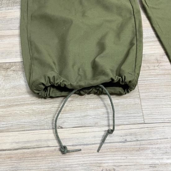 60's アメリカ軍 M-65 カーゴパンツ アルミジップ XS-R デッド 60's アメリカ軍 M-65 フィールドカーゴパンツ アルミジップ