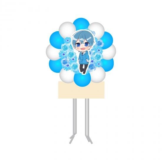 イラストパネルバルーンスタンド オーダーメイドフラスタ 楽屋花専門店 Balloongift バルーンギフト