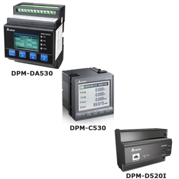パワーメータ（電力計） DPM-DA530 DPM-C530 DPM-D520I - デルタ電子