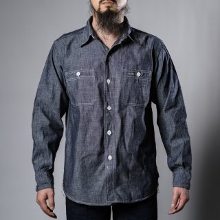 BONCOURA ワークシャツシャンブレ (work shirt chambray)