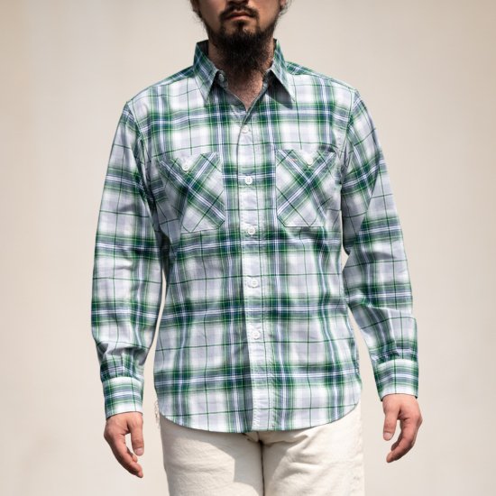 BONCOURA Limited Work Shadow Plaid green - BONCOURA Official Online Store