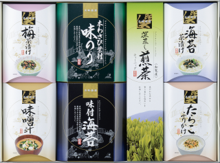 味付けのり・お茶漬け・ふりかけ詰合せ　テ-12