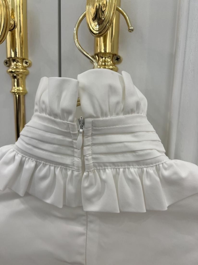 vaqutaux voyage ヴァクトーヴォヤージュ ロココフリルブラウス vaqutaux ロココフリルブラウス