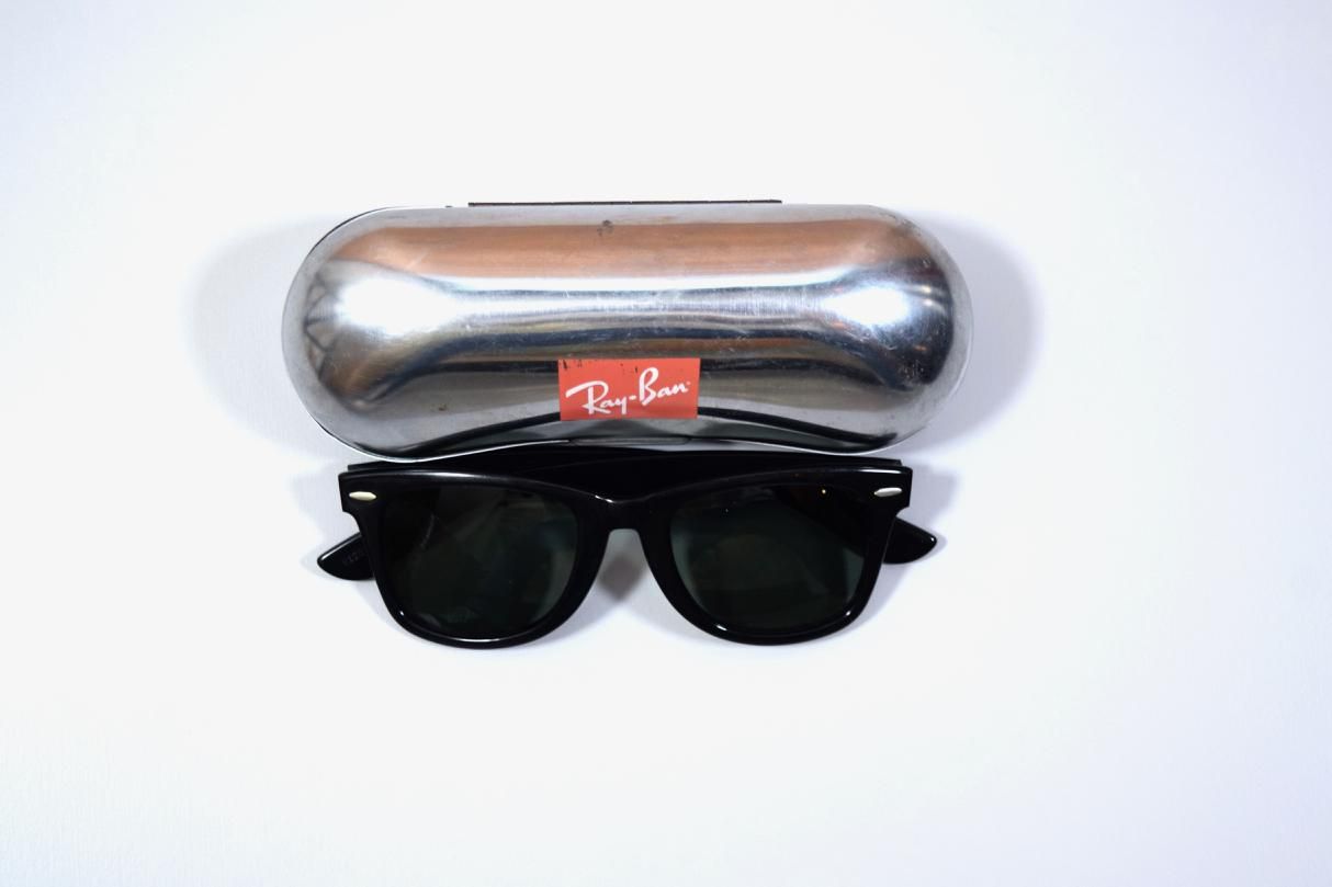 B&L RAY-BAN WAYFARER BLUES BROTHERS 2000 Model MADE IN USA