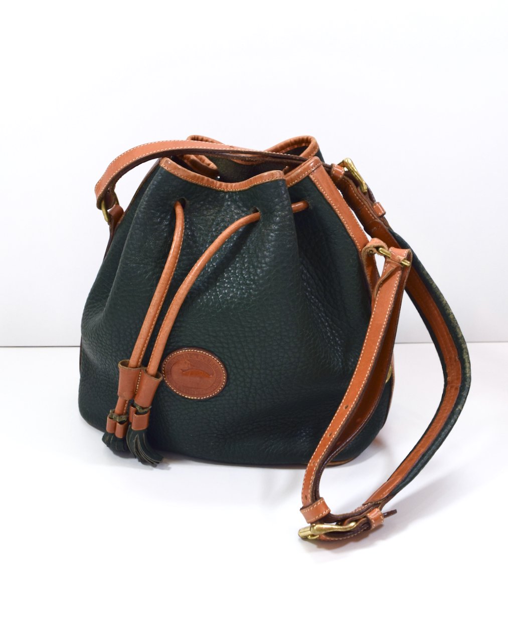 70s VINTAGE DOONEY&BOURKE Leather Shoulder Bag MADE IN USA