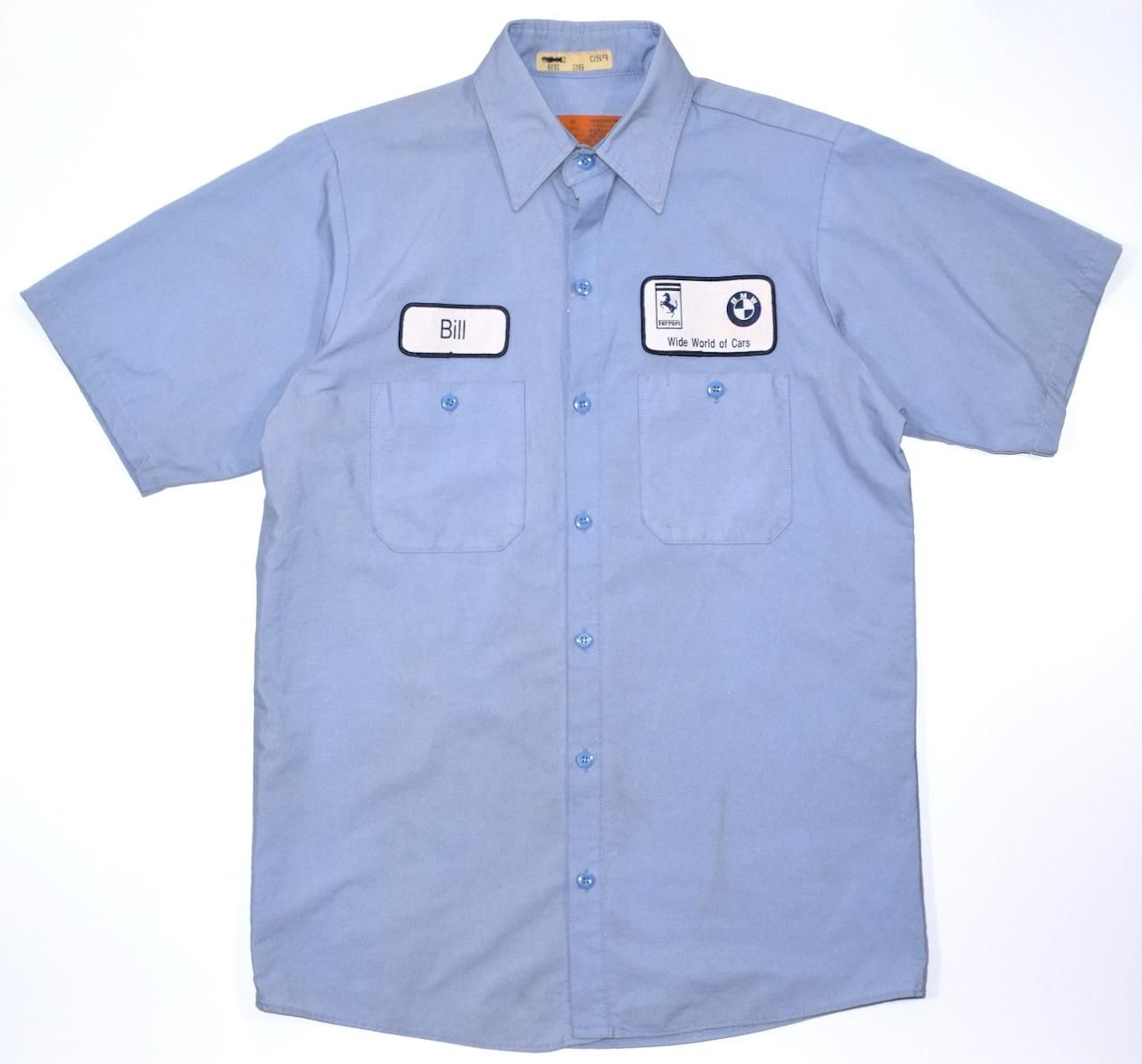90s Unifirst Corporation 'Ferrari  BMW' Short Sleeve Shirts MADE IN USA