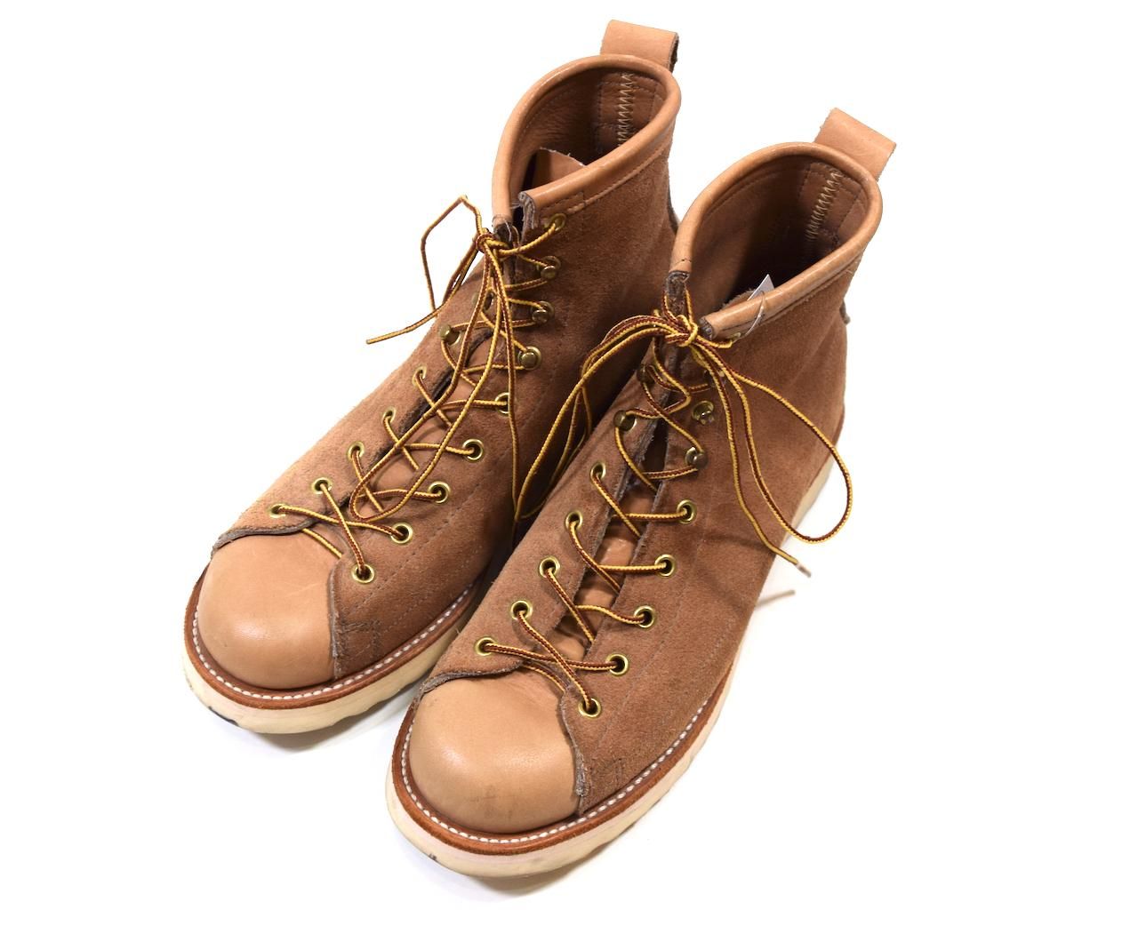YUKETEN 'Tommy' Leather boots 25.5cm MADE IN CANADA