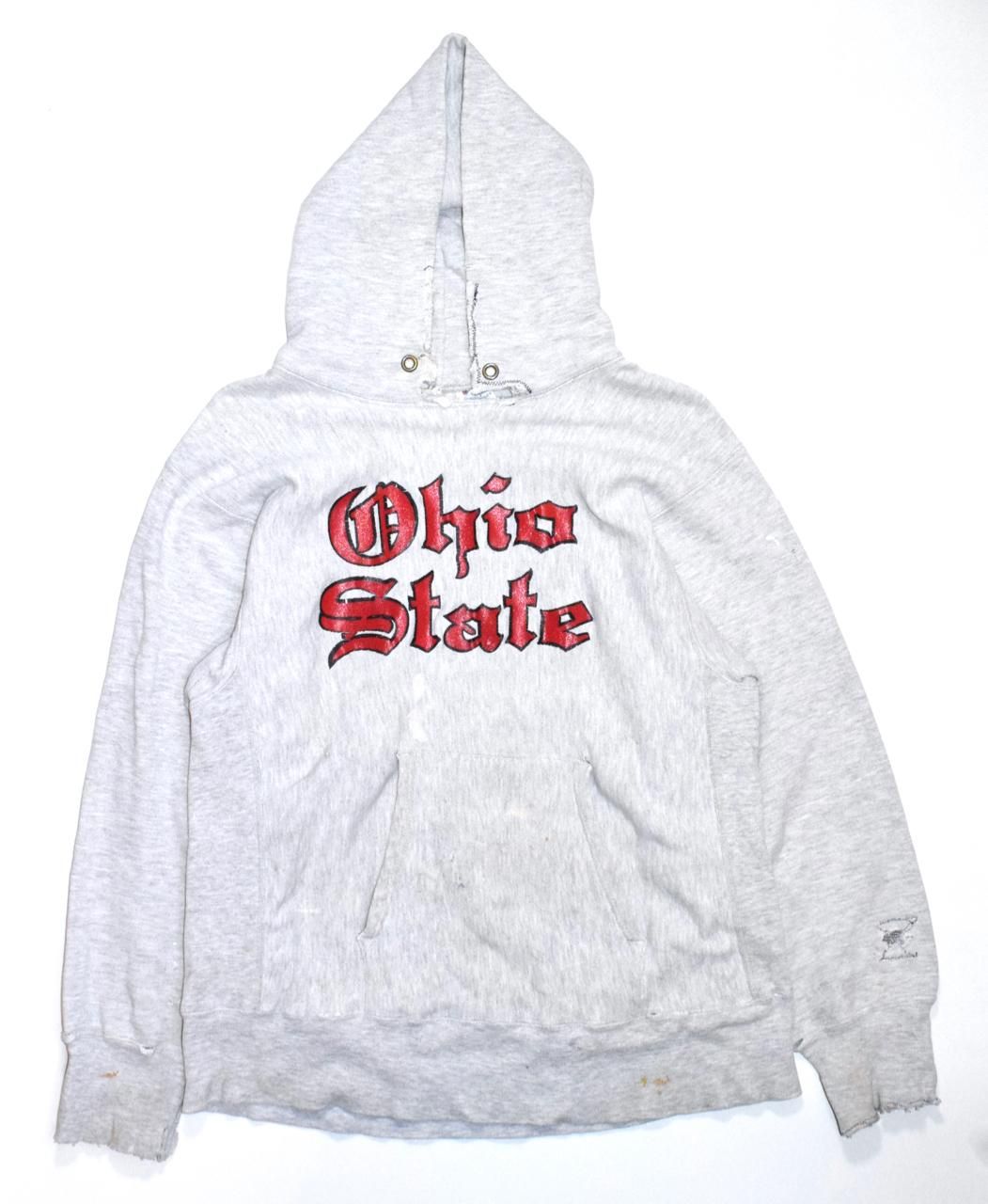 80's 後期 champion OHIO STATE zip パーカー L