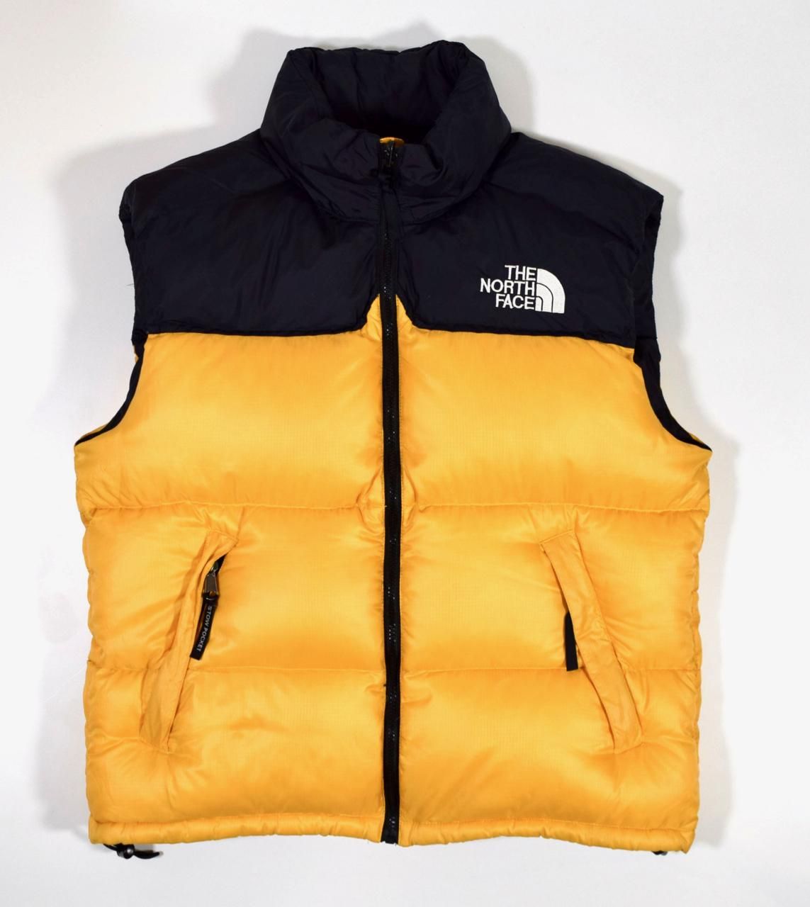 90s THE NORTH FACE Nuptse Vest (ML) Yellow 