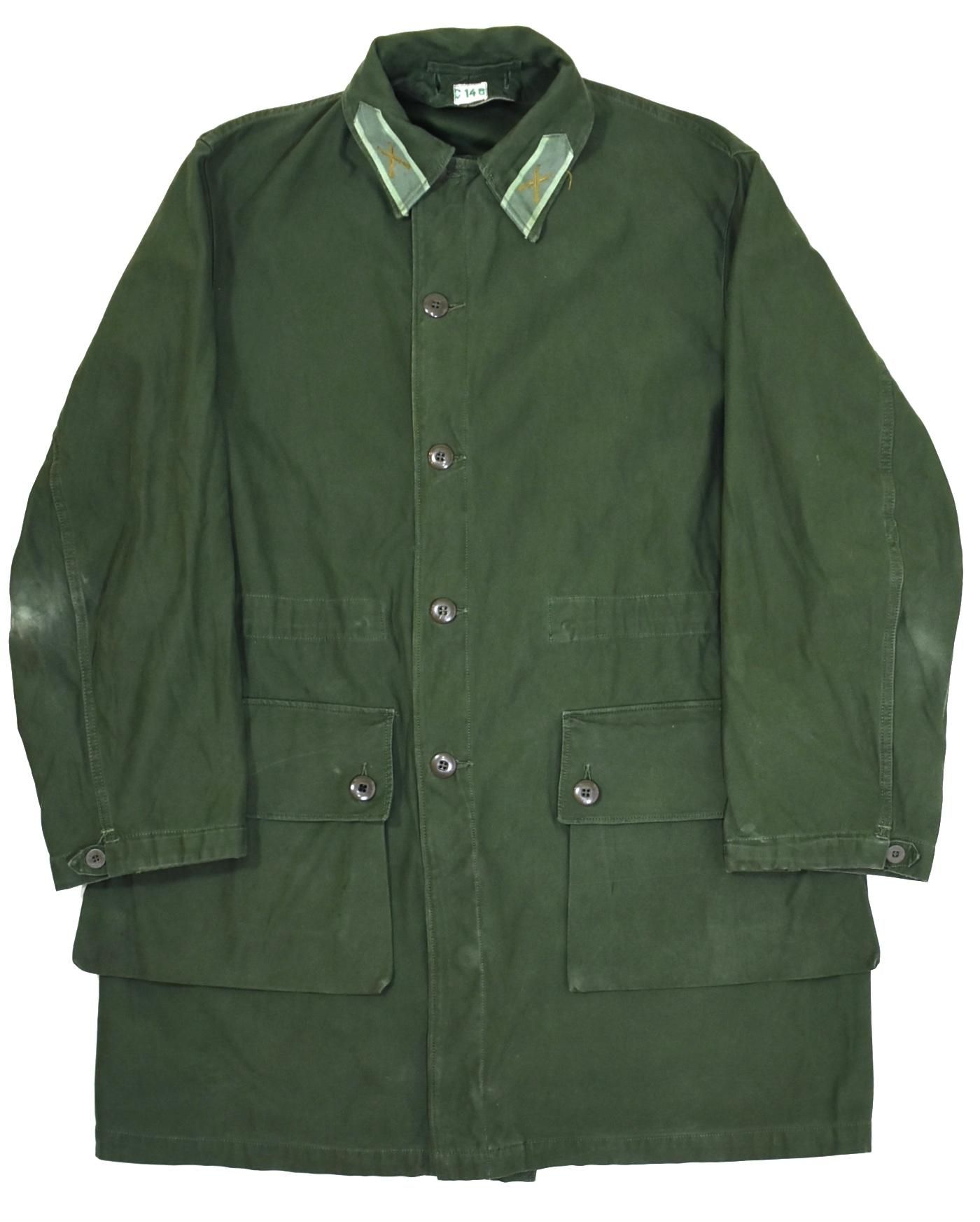 6070s SWEDISH ARMY M-59 Cotton Coat LXL