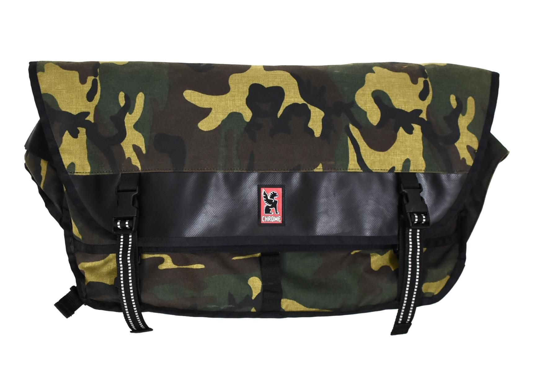 CHROME Metropolis Messenger bag Large size MADE IN USA Woodland camo