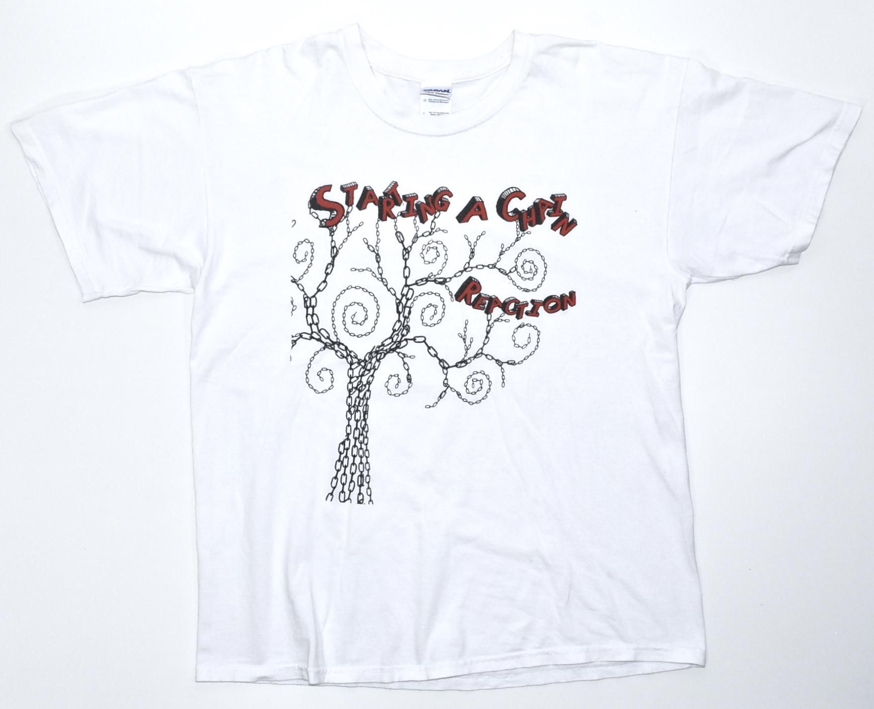 90s STARTING A CHAIN REACTION 'Ϣȿ' Tee L White