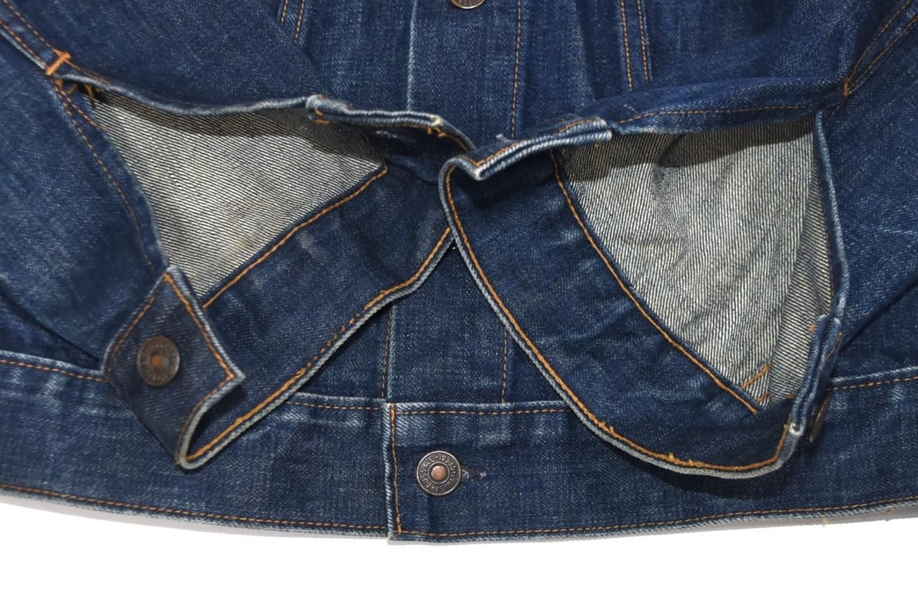 60s～ LEVI'S 70505 bigE 4th Denim jacket S程度 ボタン裏350