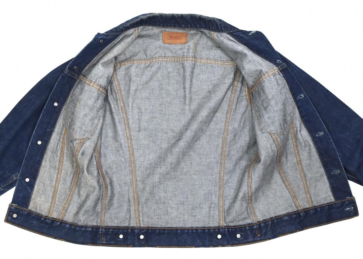 60s~ LEVI'S 70505 bigE 4th Denim jacket S程度 ボタン裏350 60s~ LEVI'S 70505 bigE 4th Denim jacket S程度 ボタン裏350
