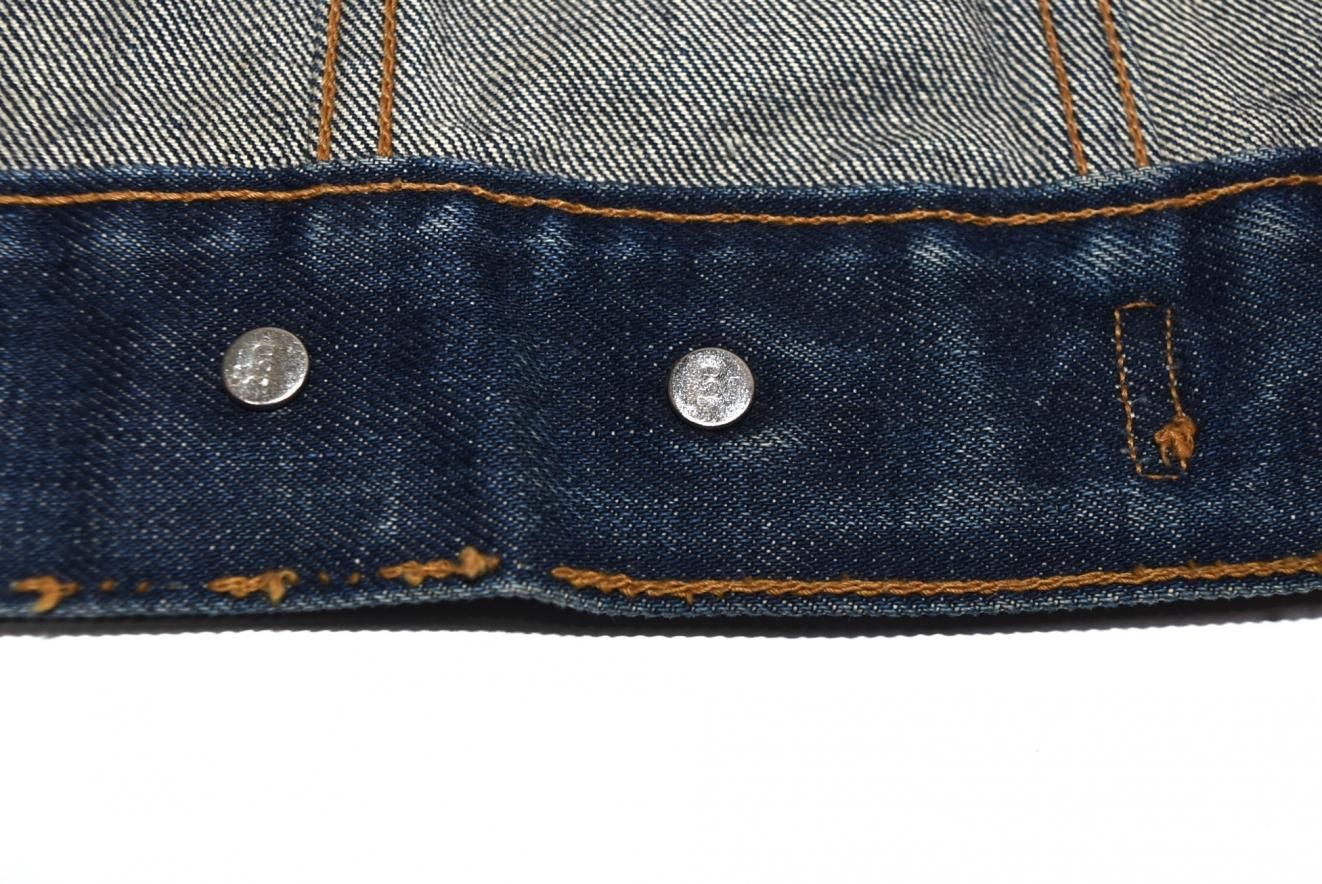 60s～ LEVI'S 70505 bigE 4th Denim jacket S程度 ボタン裏350