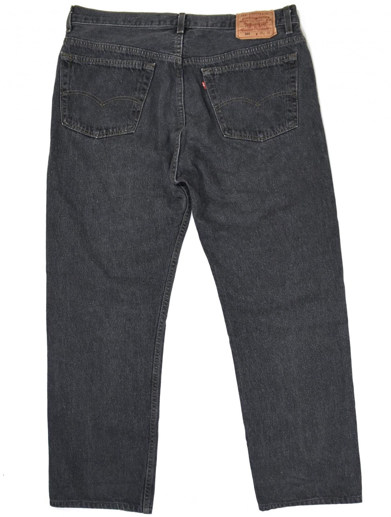 1994 LEVI'S 501 Black W38 L30 MADE IN USA 
