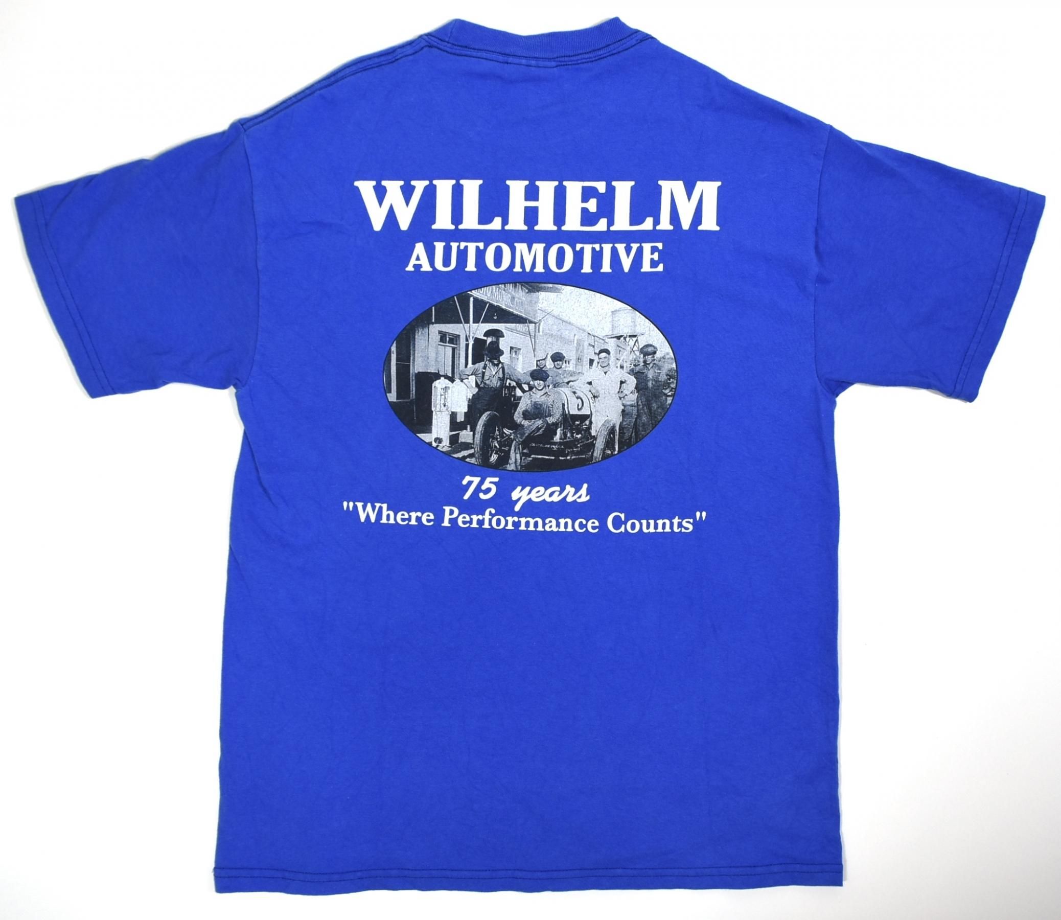2003 WILHELM AUROMOTIVE 75 years Tee M Blue
