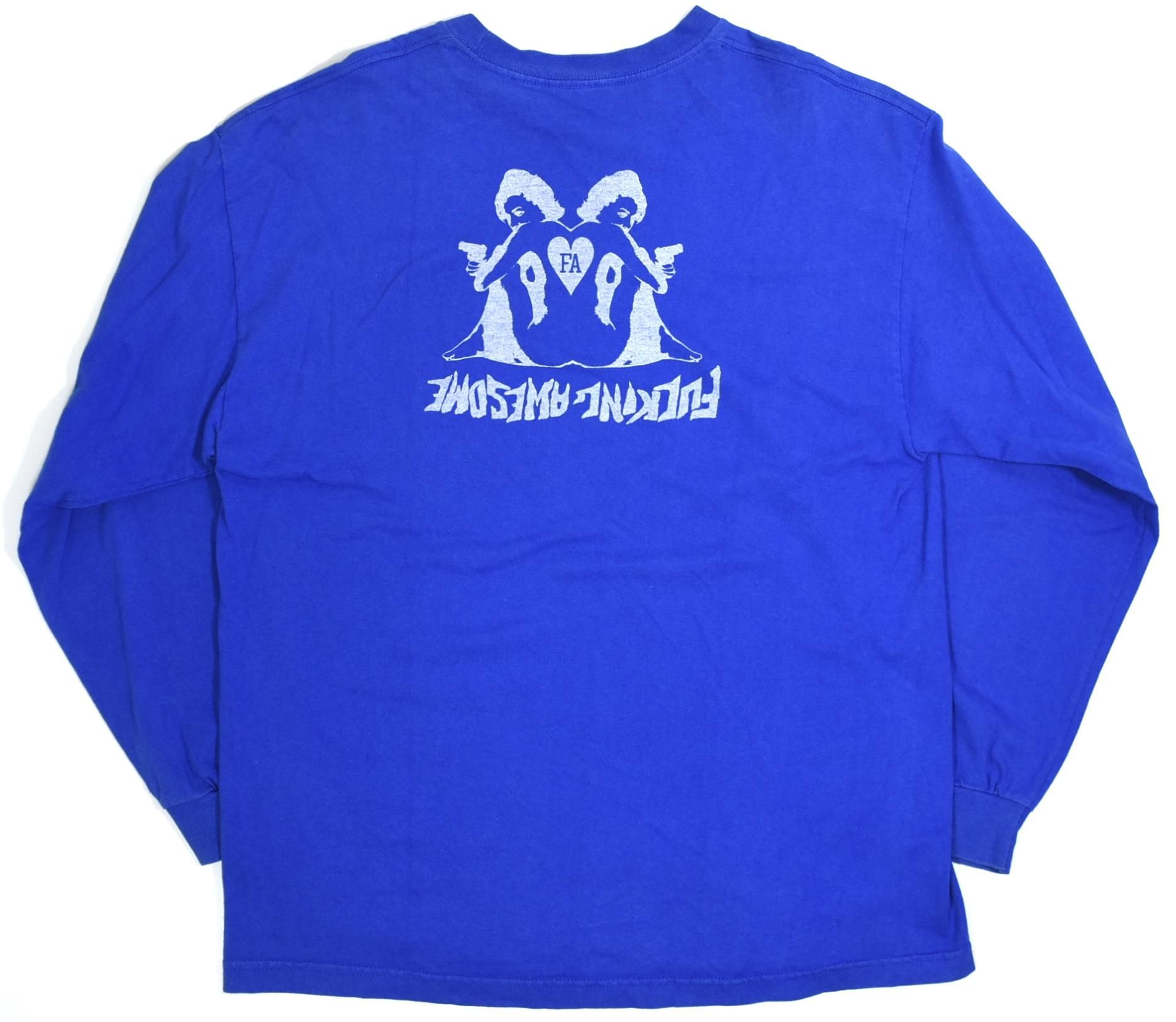 FUCKING AWESOME L/S Tee XL Blue