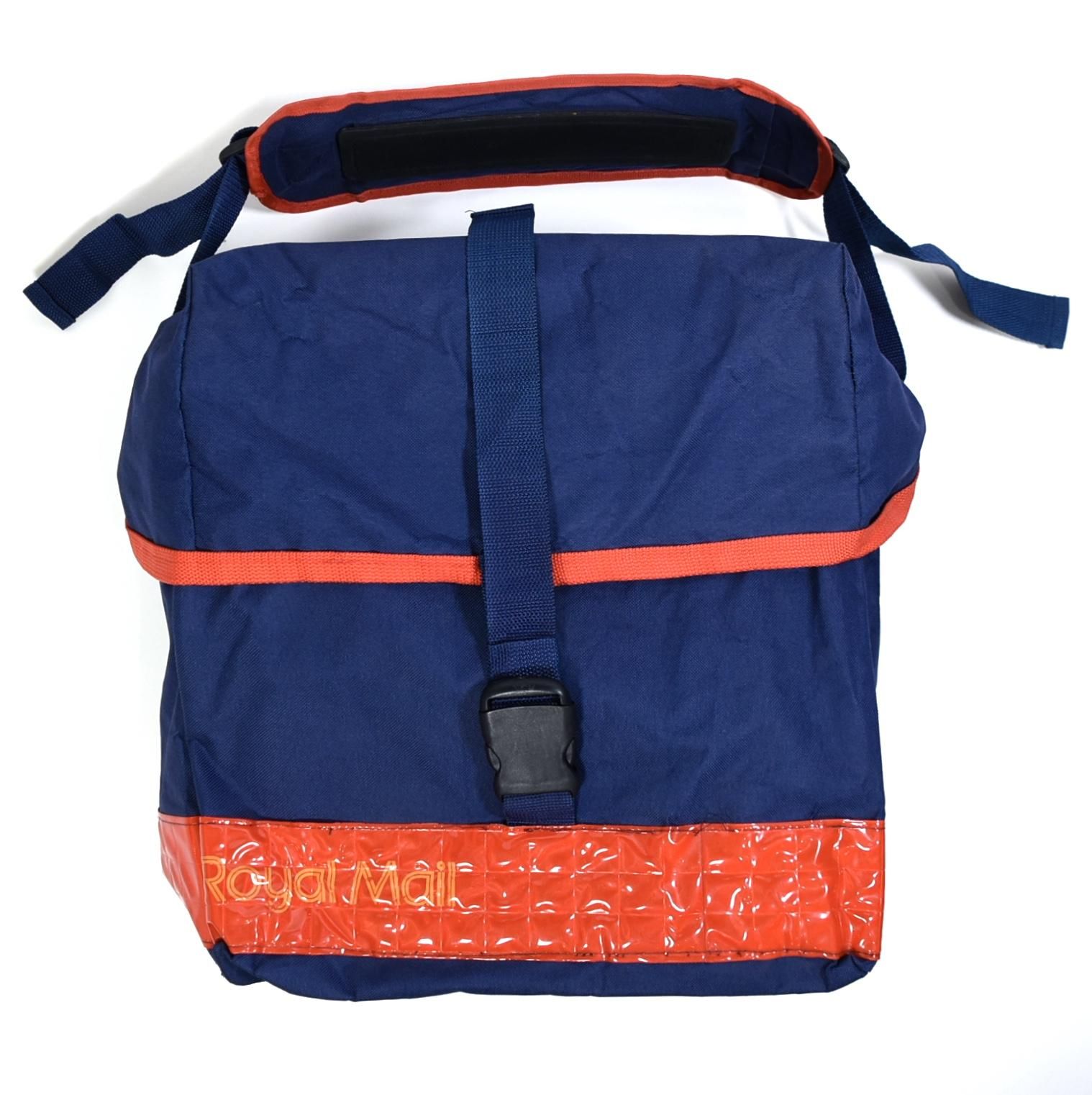 2000s ROYAL MAIL British messenger bag MADE IN UK Navy
