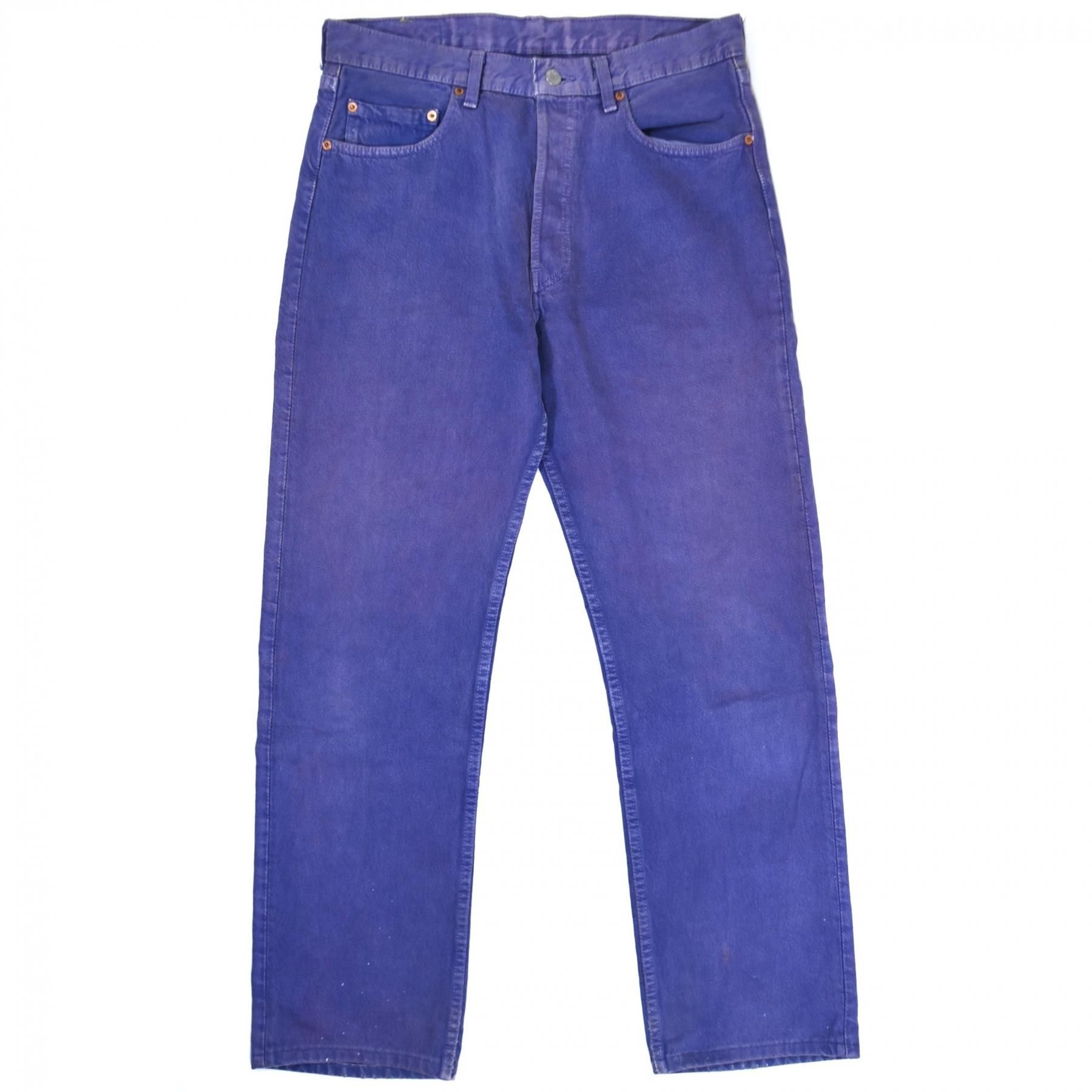 1993 LEVI'S 501 W33 L36 MADE IN USA Purple 