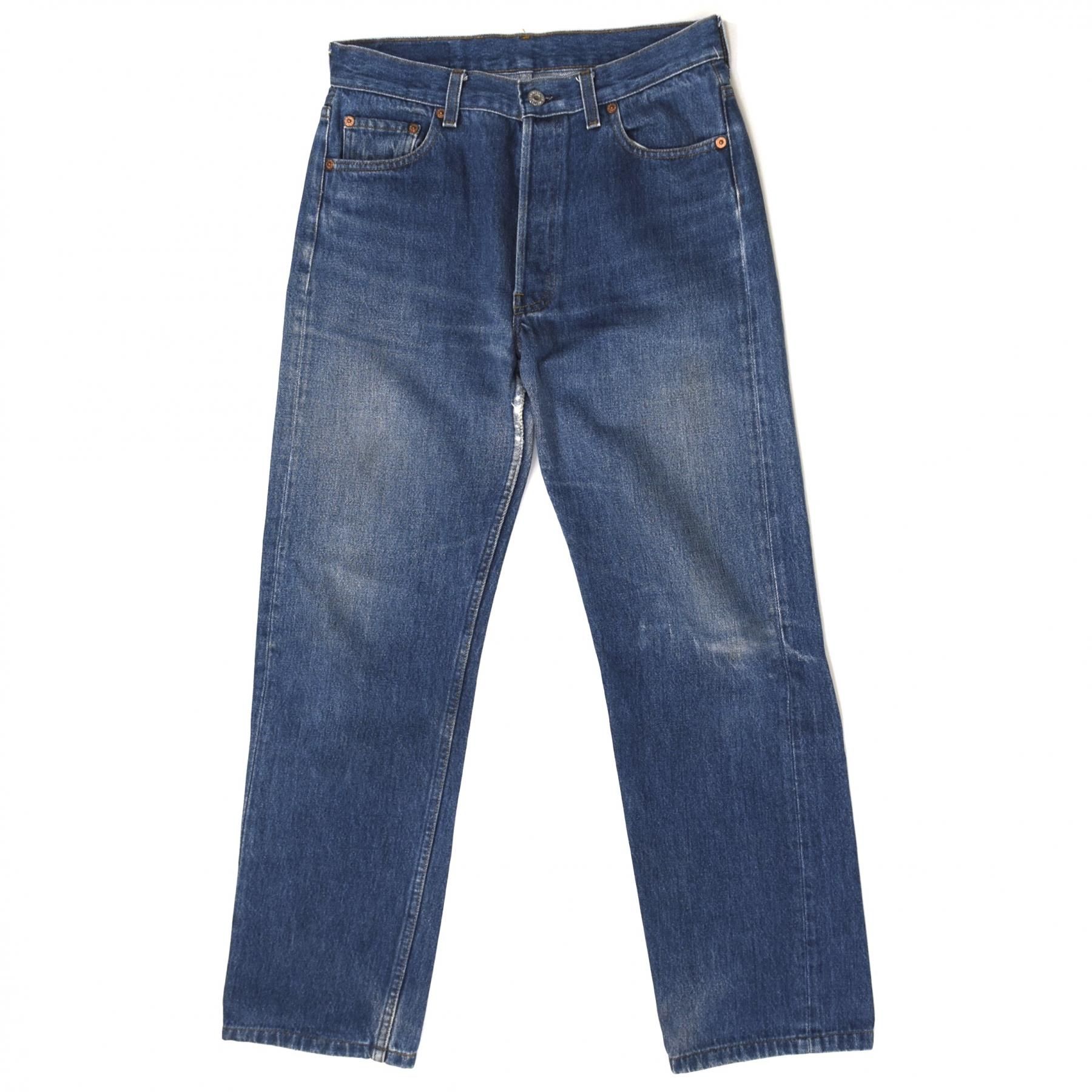 1994 LEVI'S 501 555 W31 MADE IN USA Dark indigo 