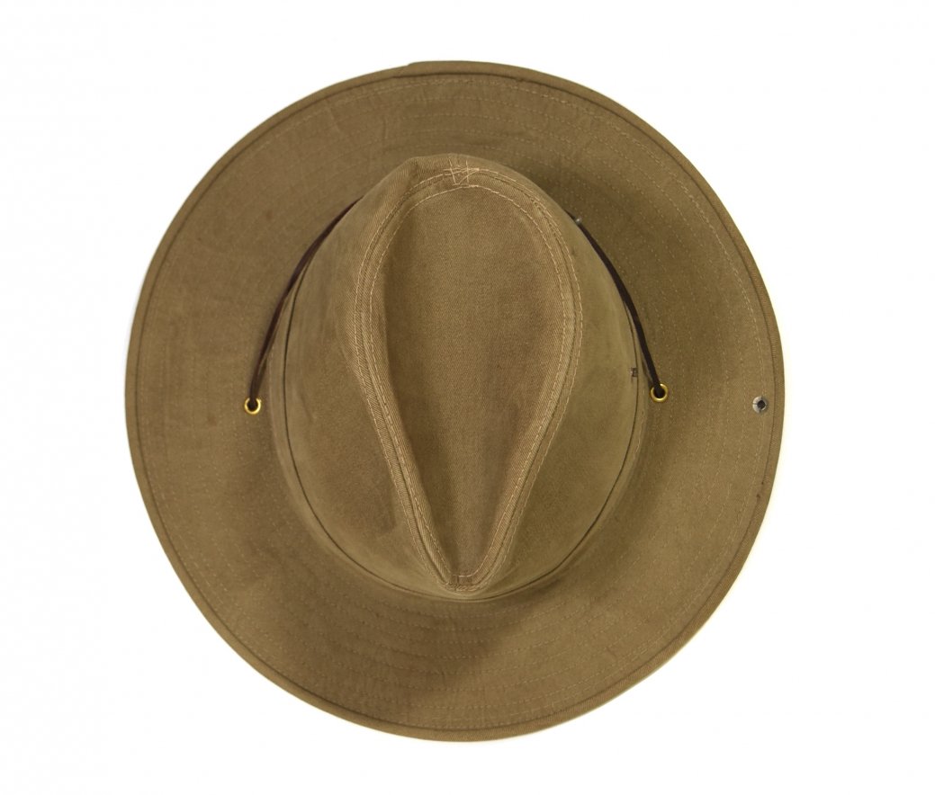 1970～80s HATQUARTERS USA by HENSCHEL Cotton western hat XL MADE