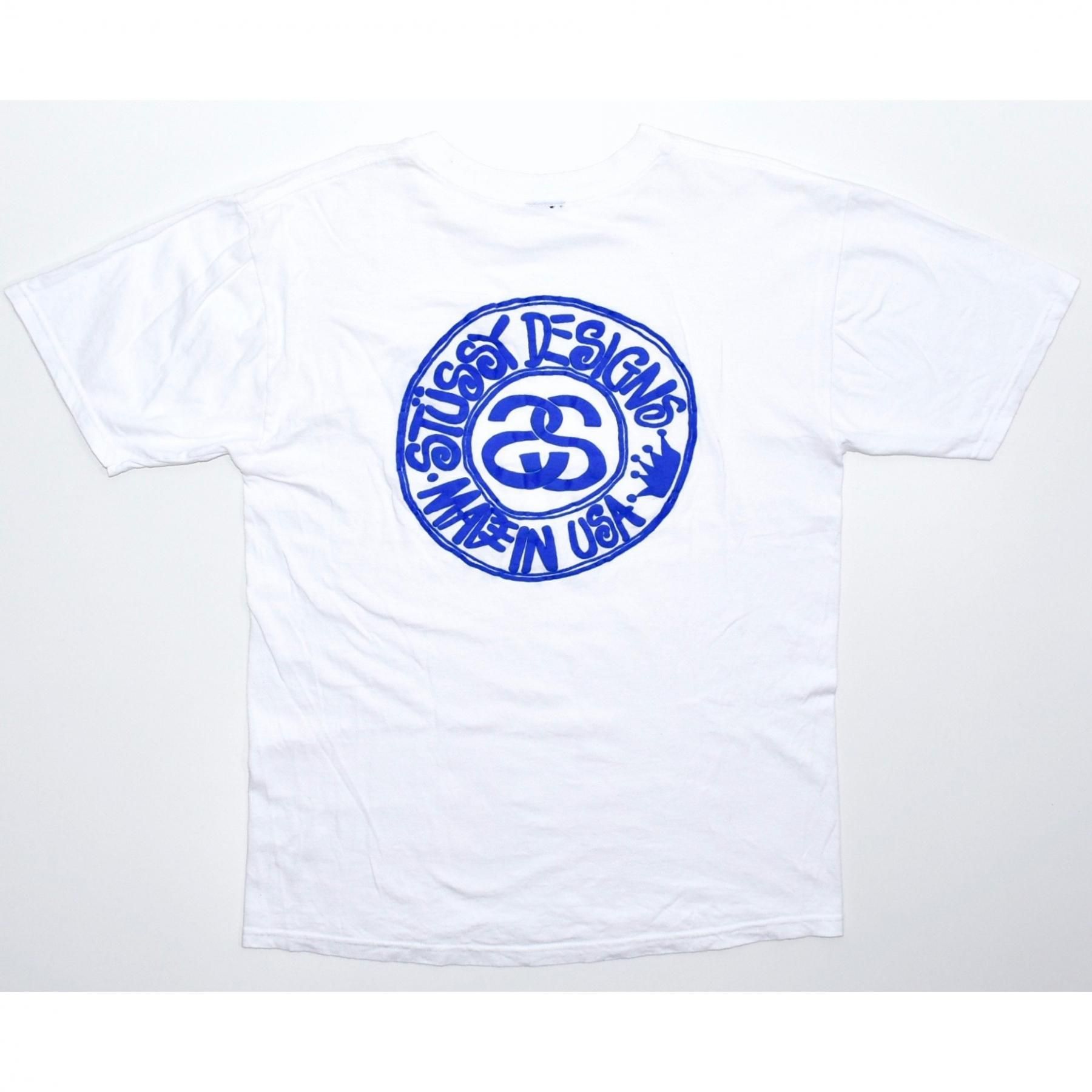 1990s STUSSY Bootleg Tee L MADE IN USA