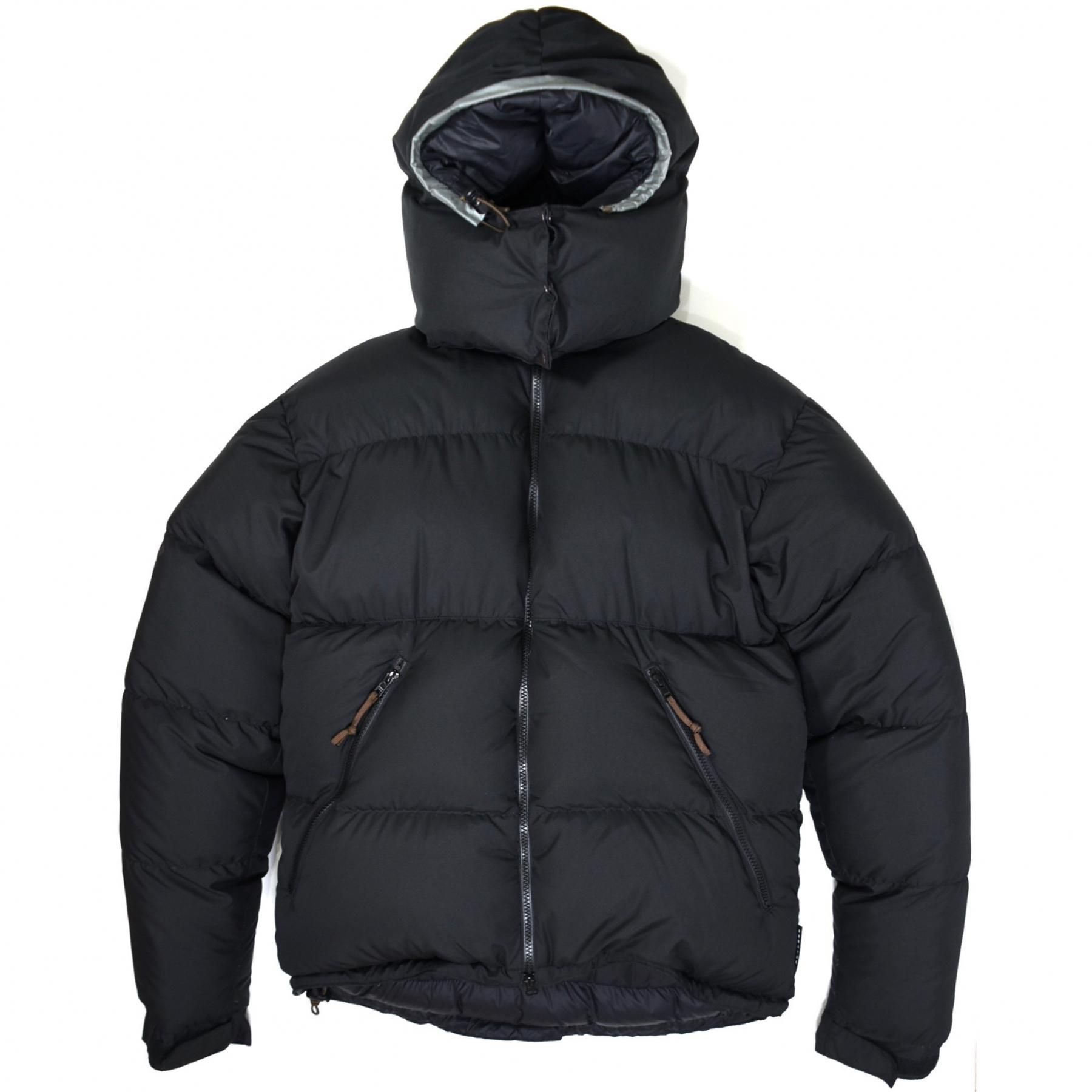 NUNATAK '875 Fill power' Kobuk down hoodie M MADE IN WASHINGTON USA Black