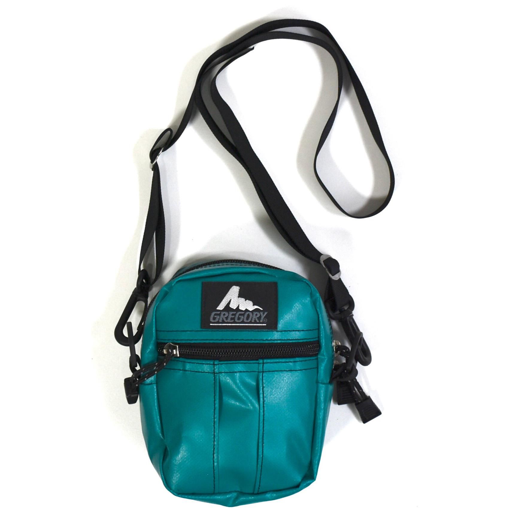Late 2000s GREGORY Tarpaulin nylon Quick pocket S MADE IN USA Turquoise green