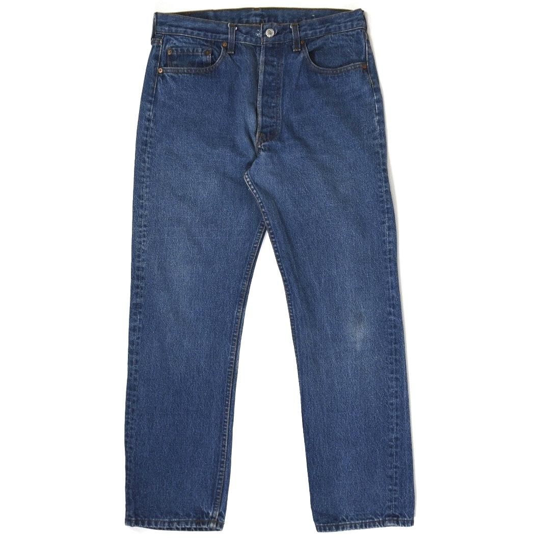 Late 1980s LEVI'S 501 W34 MADE IN USA Indigo