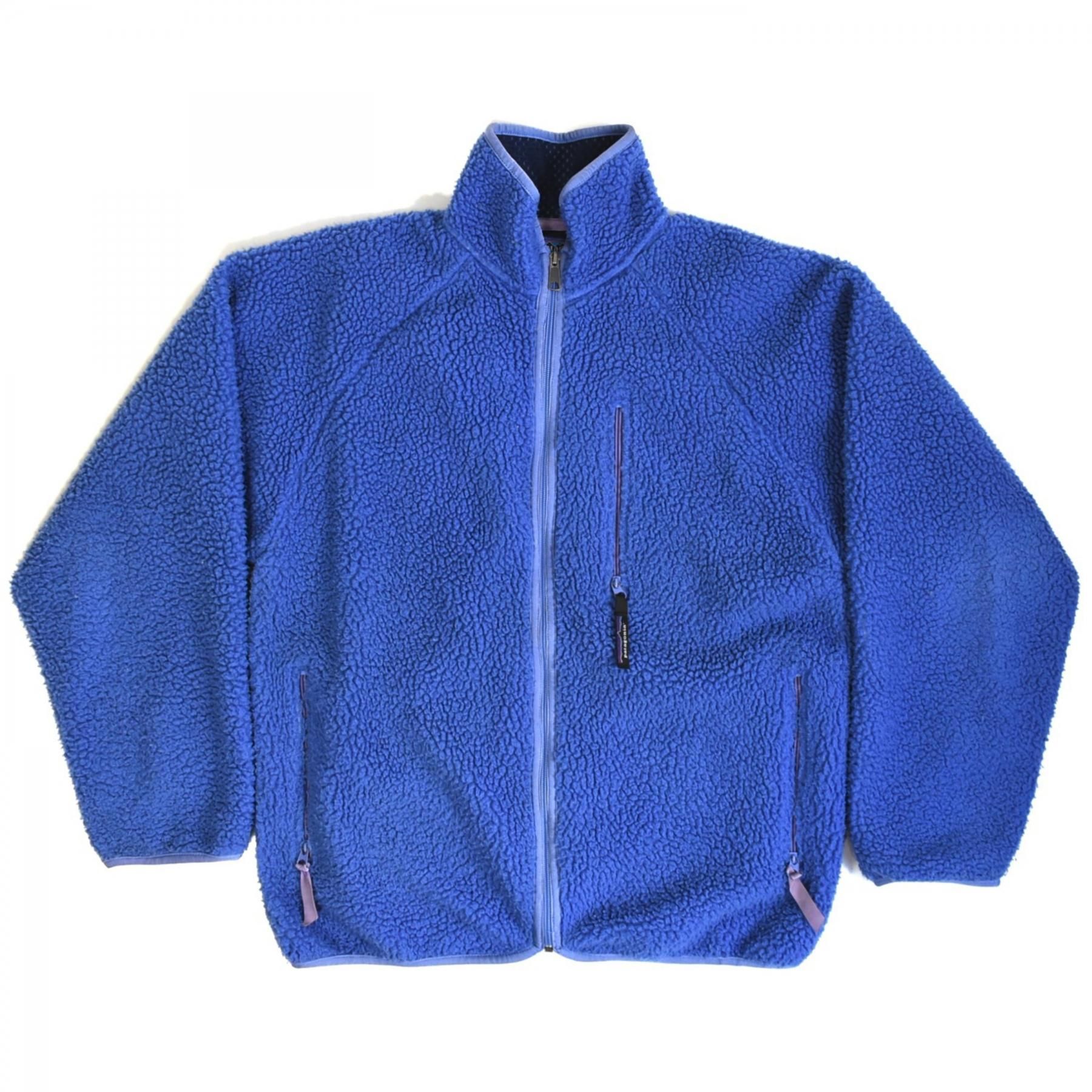 1998 PATAGONIA Retro cardigan M MADE IN USA True blue