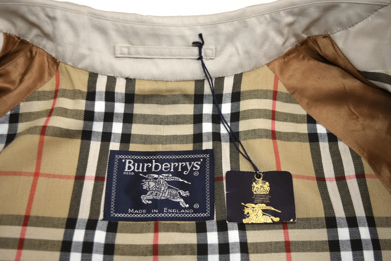 DEAD STOCK 1994 BURBERRY Balmacaan coat 50/Short MADE IN ENGLAND