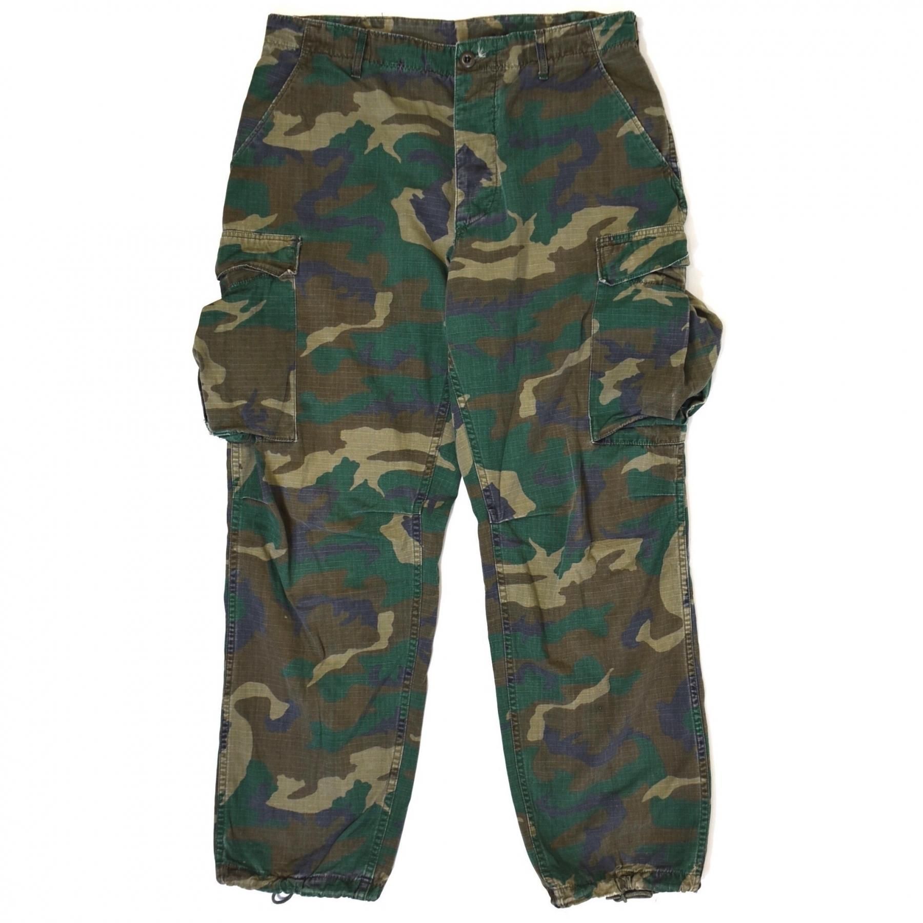 1981 U.S.ARMYTrousers hot weather MEDIUM-REGULAR Camo