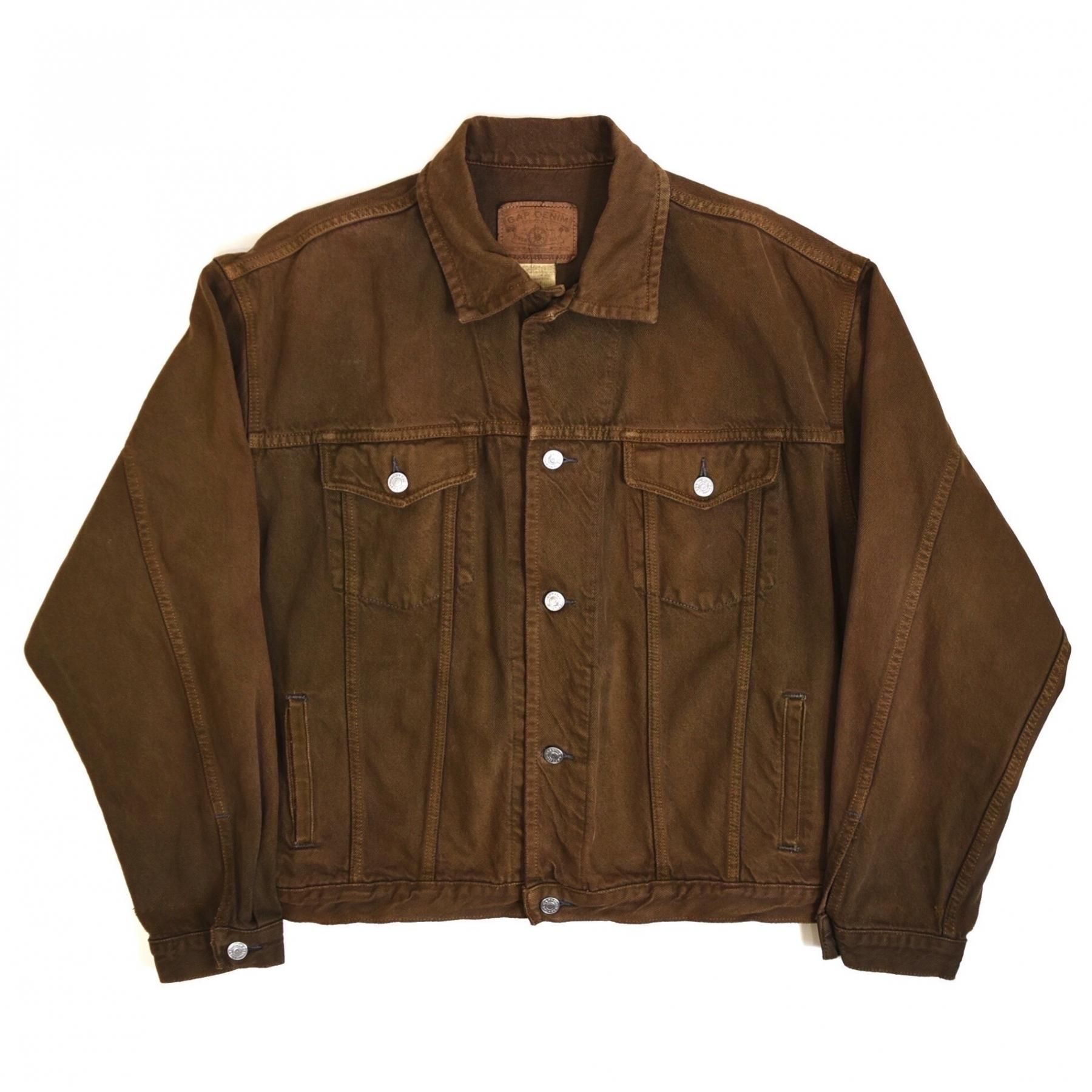 1990s GAP Denim jacket Brown