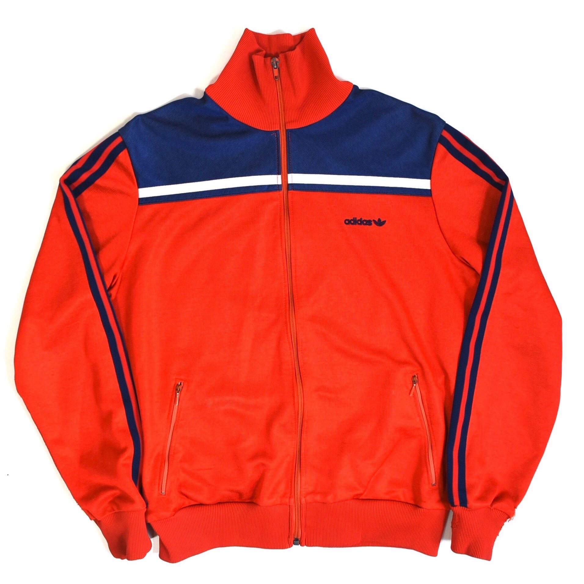 1980s ADIDAS Track jacket MADE IN HUNGARY MISSION WEB STORE
