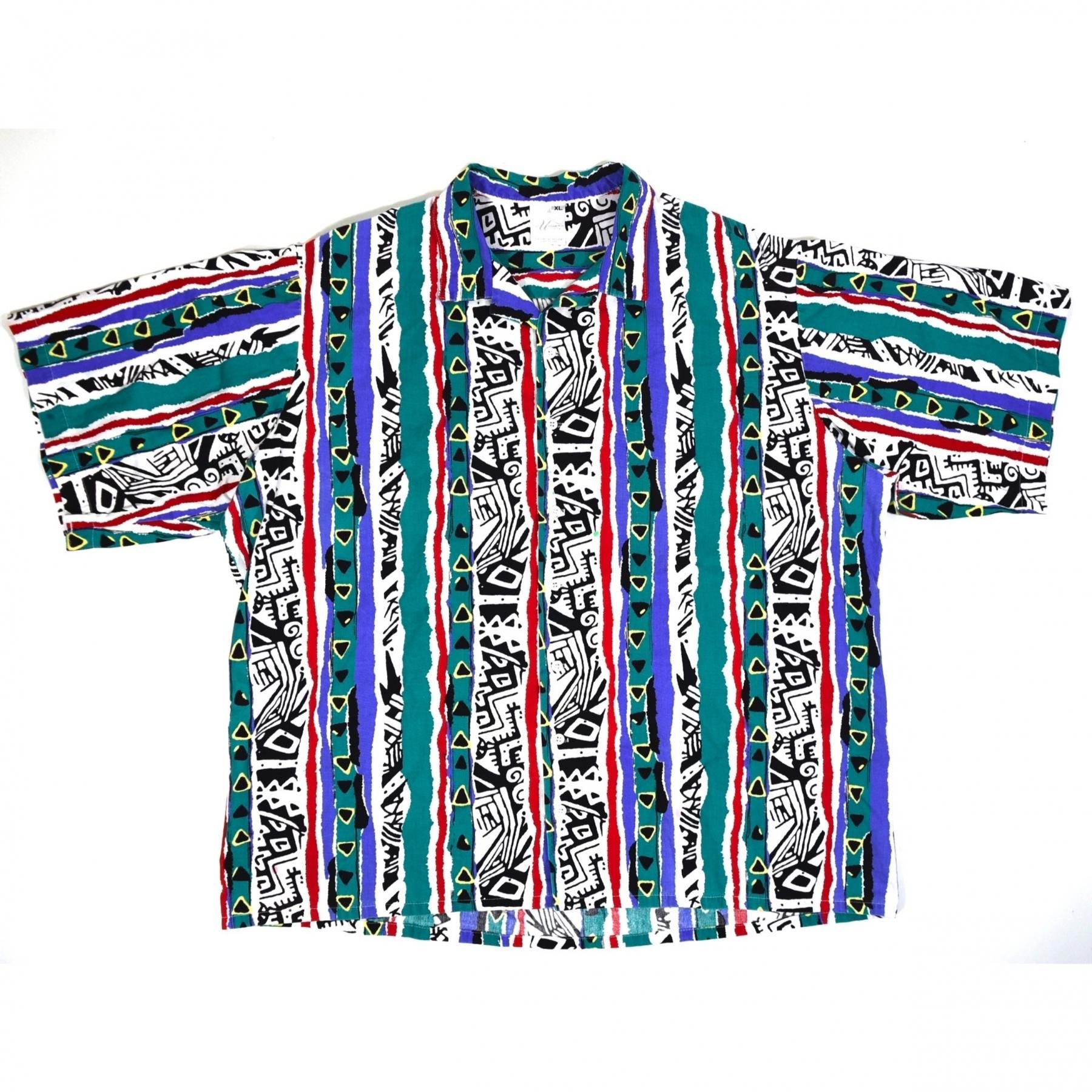 1980-90s UNIFORMS TO YOU CHICAGO S/S Cotton shirts XL MADE IN USA