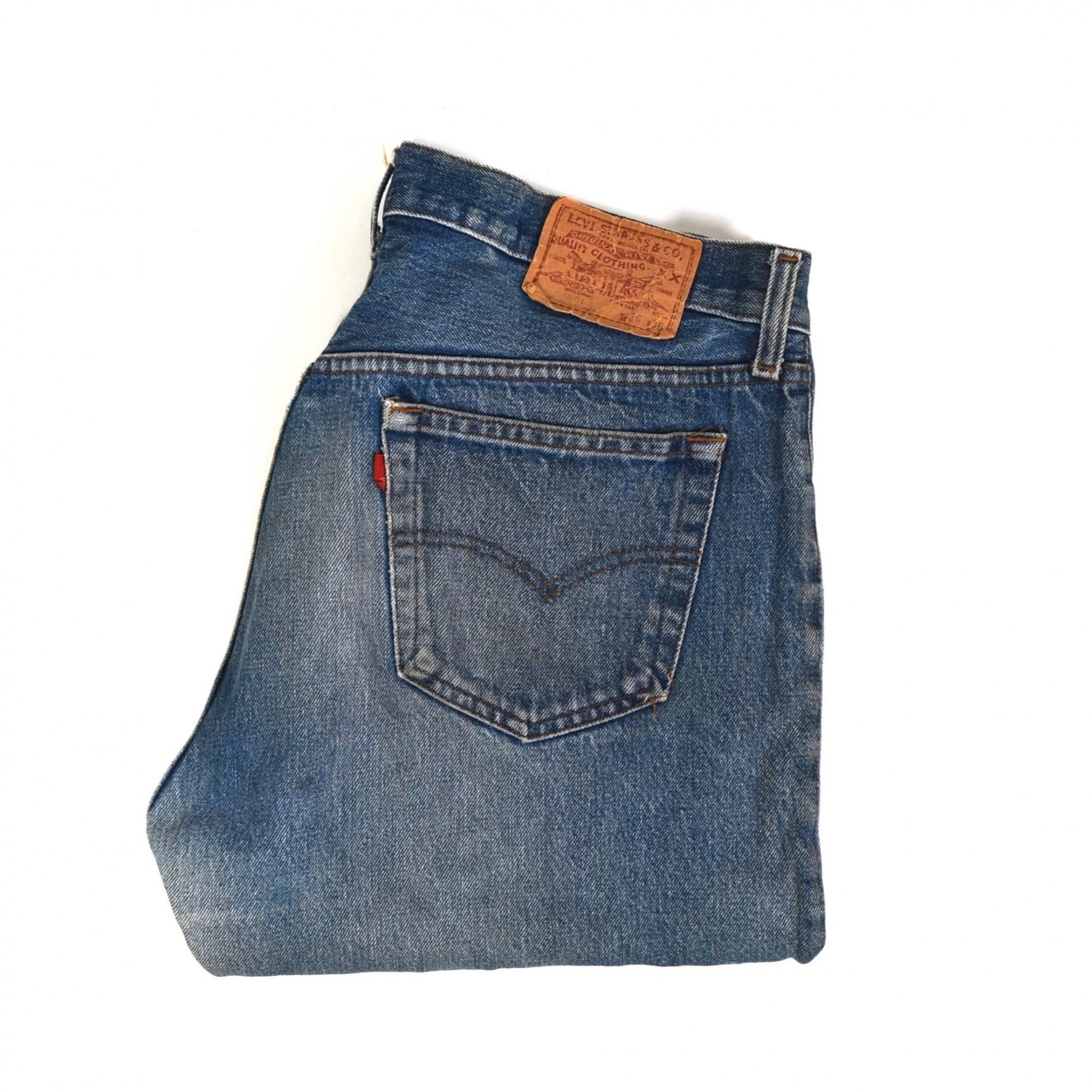 1980s LEVI'S 501 W36 MADE IN USA Indigo