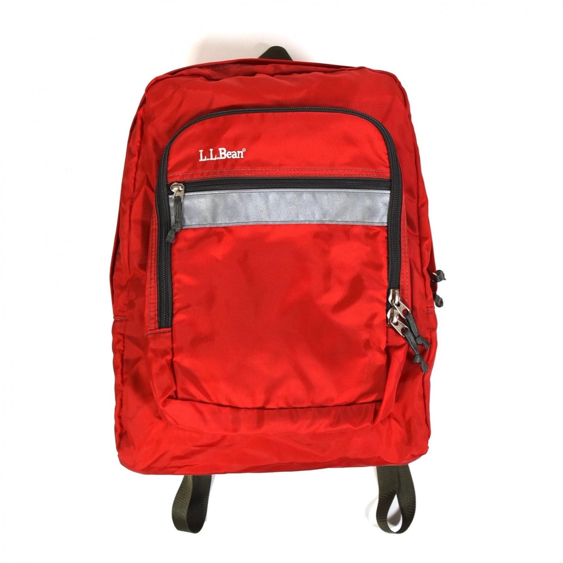 1990s L.L.Bean Book pack Red