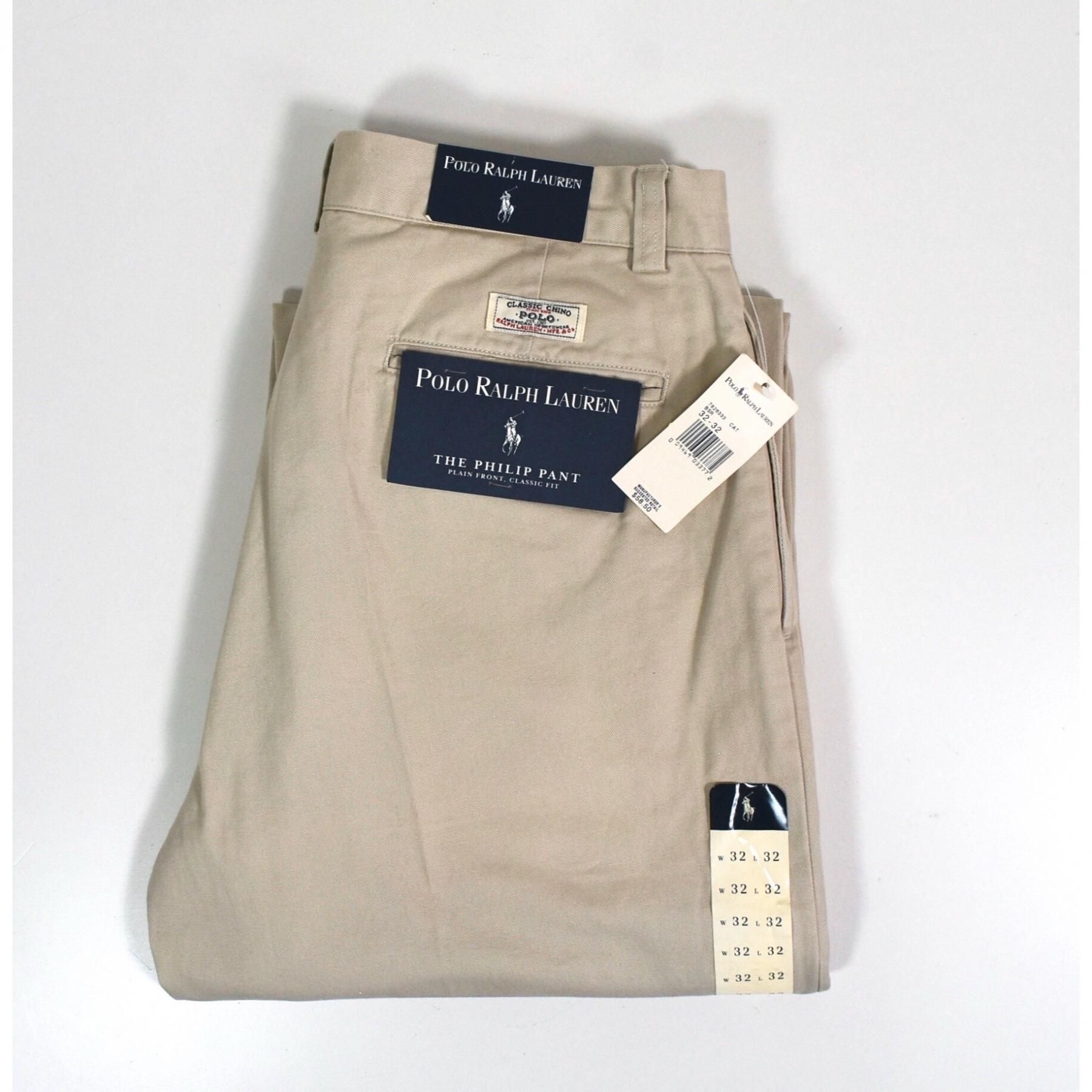 DEAD STOCK 1990s Polo Ralph Lauren THE PHILIP PANT 32 