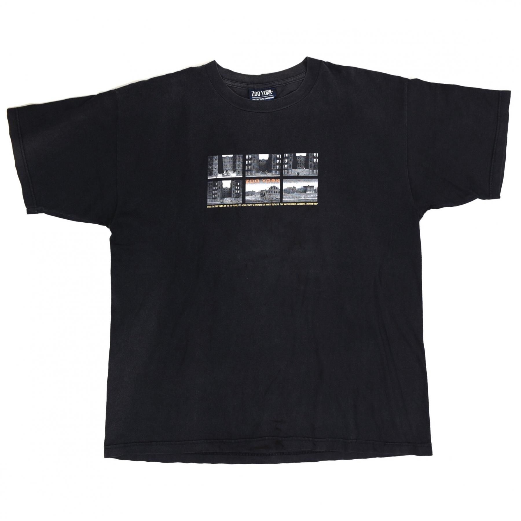 1990s ZOO YORK Tee XL MADE IN USA
