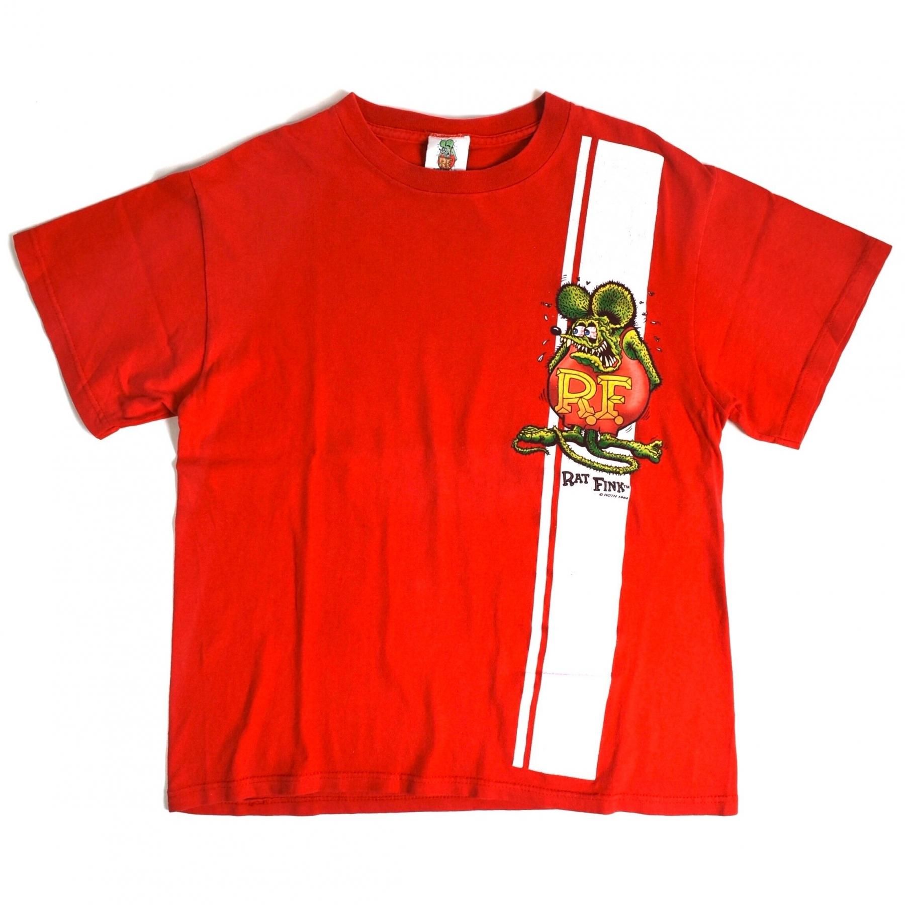 1990s RATFINK Cotton Tee M Red