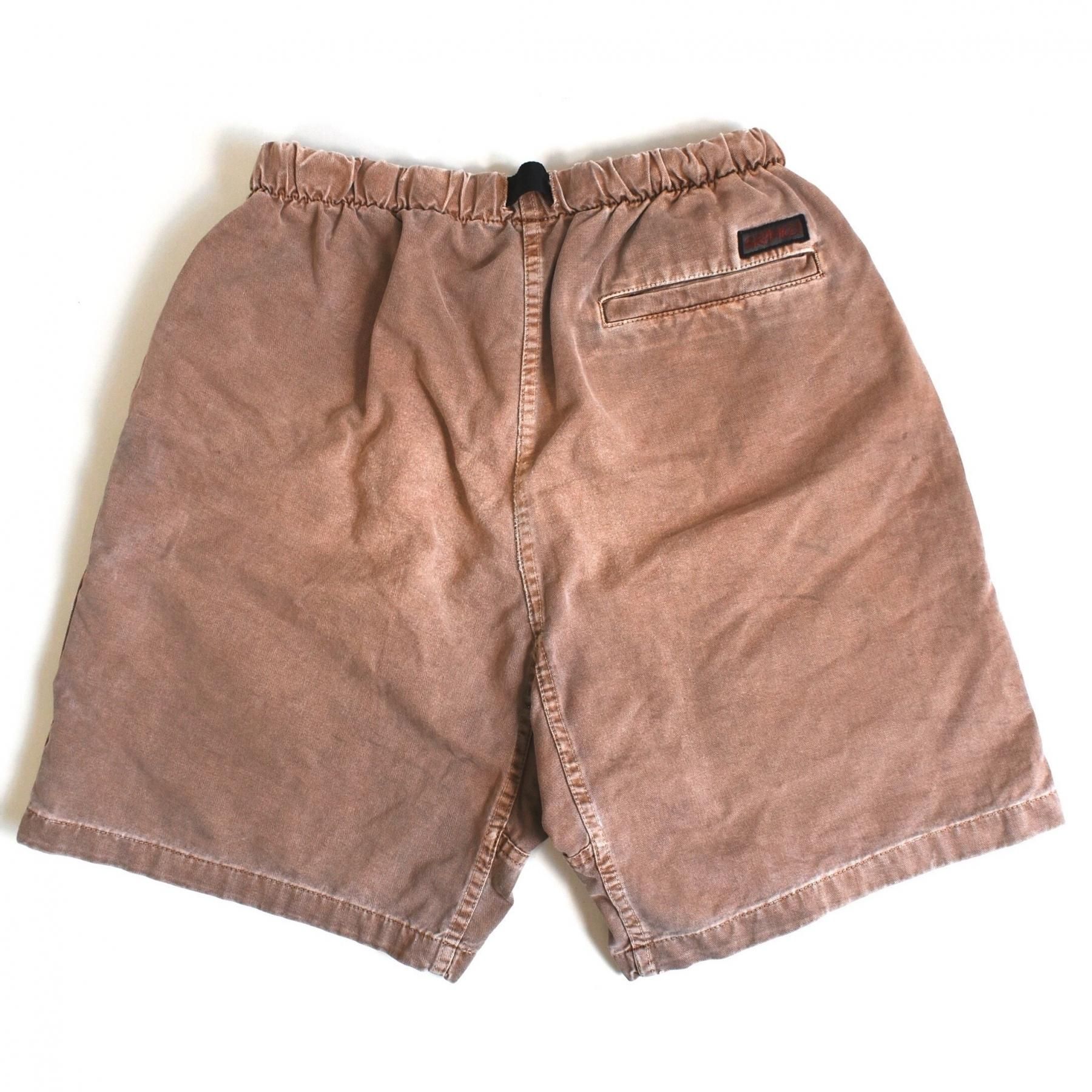 1990s GRAMICCI Cotton climbing shorts S MADE IN USA Brown