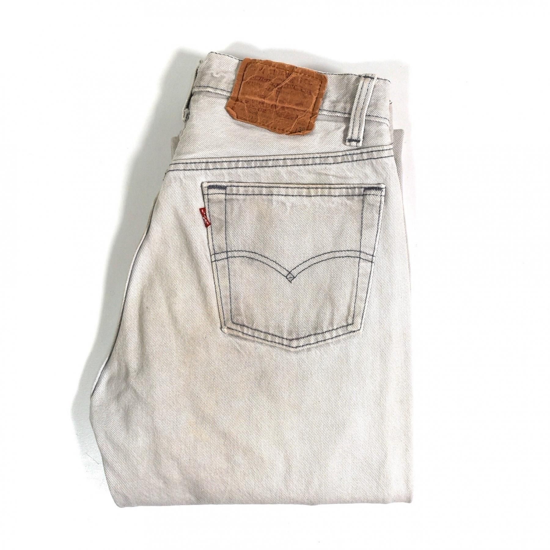 1988 LEVI'S 501 W31 L30 MADE IN USA Light gray