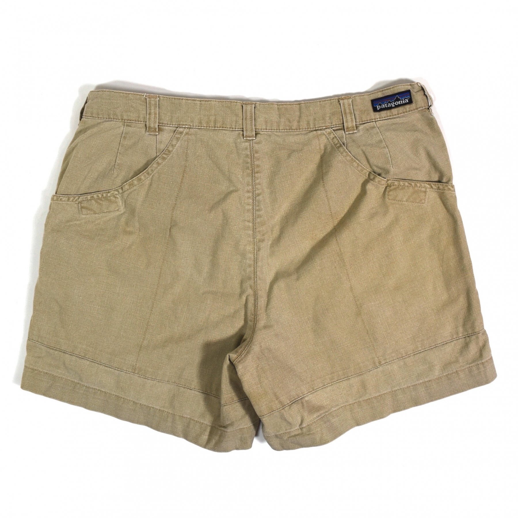 1996 PATAGONIA Men's Stand Up Shorts 32 Beige